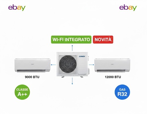 Climatizzatore candy dual - candy,